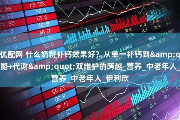 优配网 什么奶粉补钙效果好？从单一补钙到&quot;骨骼+代谢&quot;双维护的跨越_营养_中老年人_伊利欣